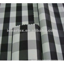 Polyester Plaid Yarn Dyed Imitation Memory Fabric